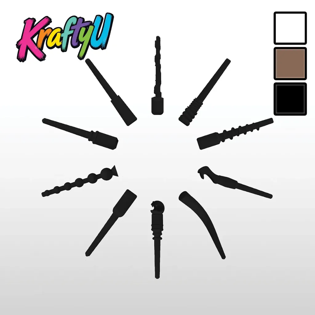 Official Magic Wands Inspiration (set of 10 pieces)